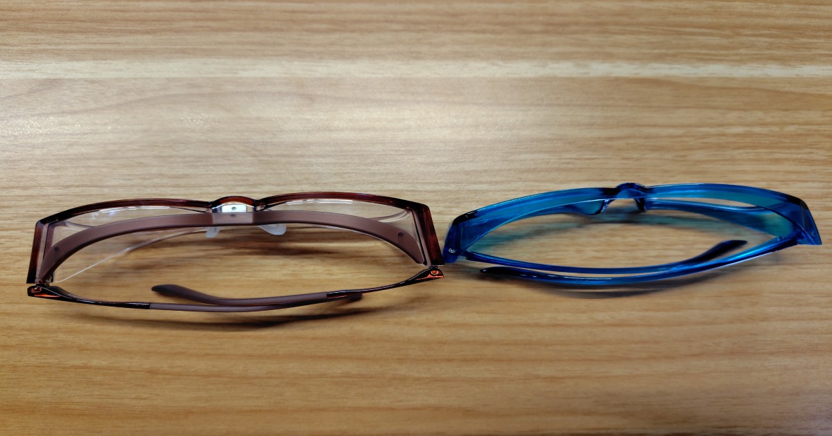 花粉症対策の眼鏡